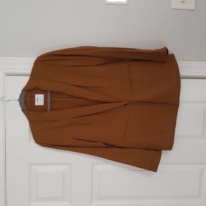Old Navy unlined blazer rust color.